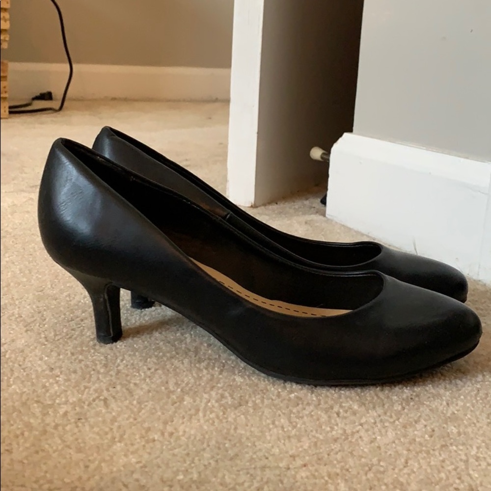 Black heels